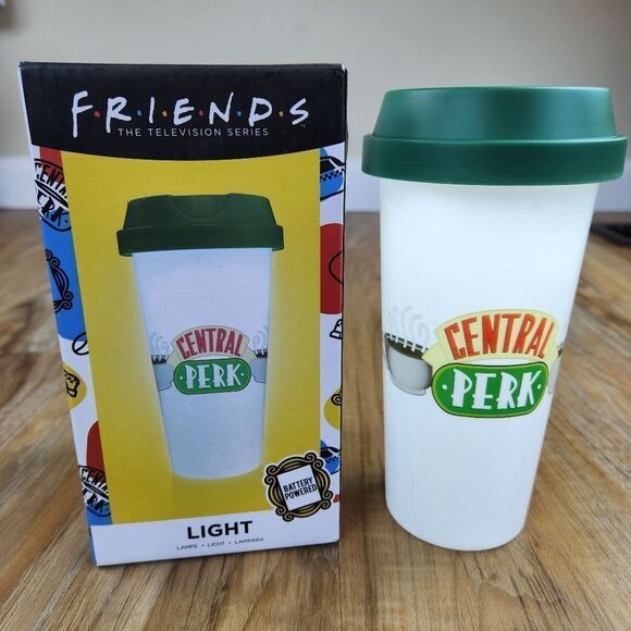 🔸️NIB Friends Central Perk Travel Coffee Mug Portable Light - Picture 9 of 13